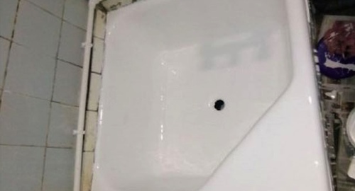 Обновление душевого поддона акрилом | Покровское-Стрешнево 